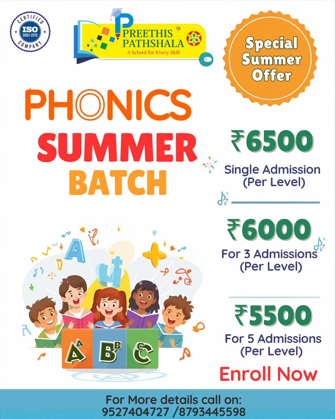 Phonics Summer Batch